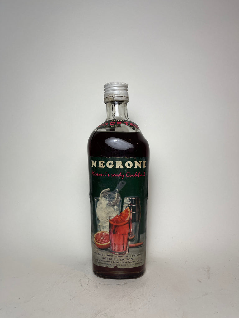 Roberto Moroni Negroni Cocktail - 1949-59 (30%, 75cl)