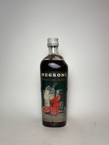 Roberto Moroni Negroni Cocktail - 1949-59 (30%, 75cl)