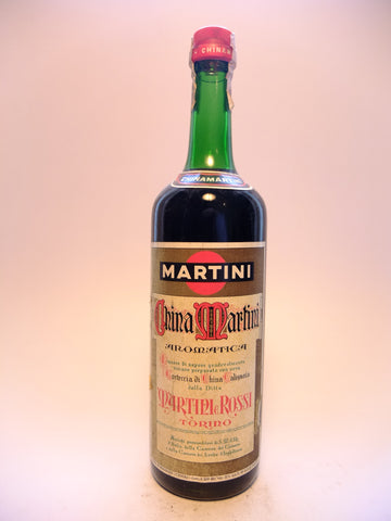 Martini & Rossi China Martini Aromatico - Late 1960s/Early 1970s (31%, 100cl)