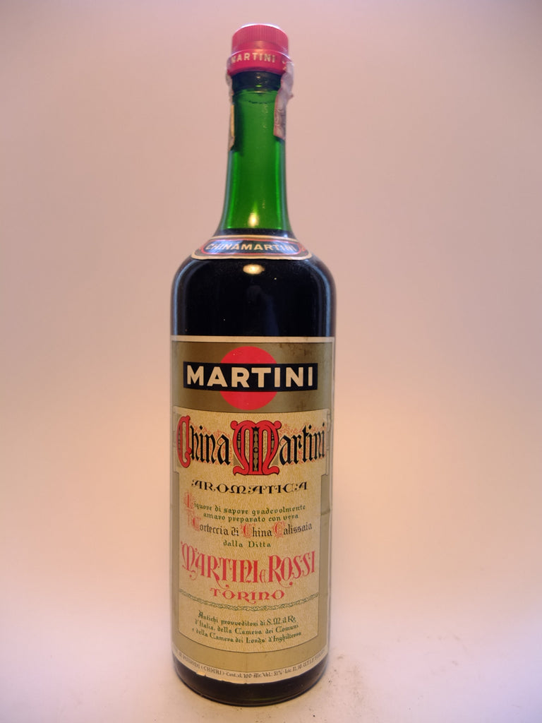 Martini & Rossi China Martini Aromatico - Late 1960s/Early 1970s (31%, 100cl)