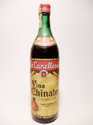 La Canellese Vino Chinato Red Vermouth - 1960s (16.5%, 100cl)
