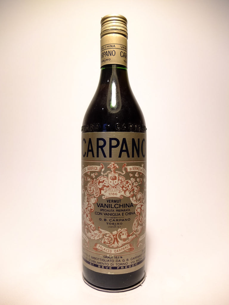 Carpano Vanilchina Vermut - 1970s (16.5%, 75cl)