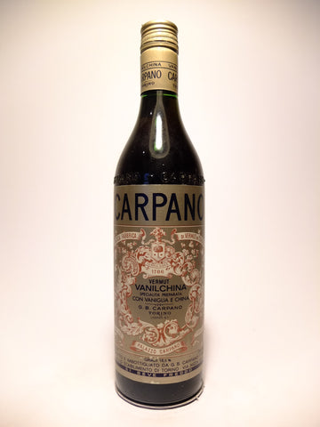 Carpano Vanilchina Vermut - 1970s (16.5%, 75cl)