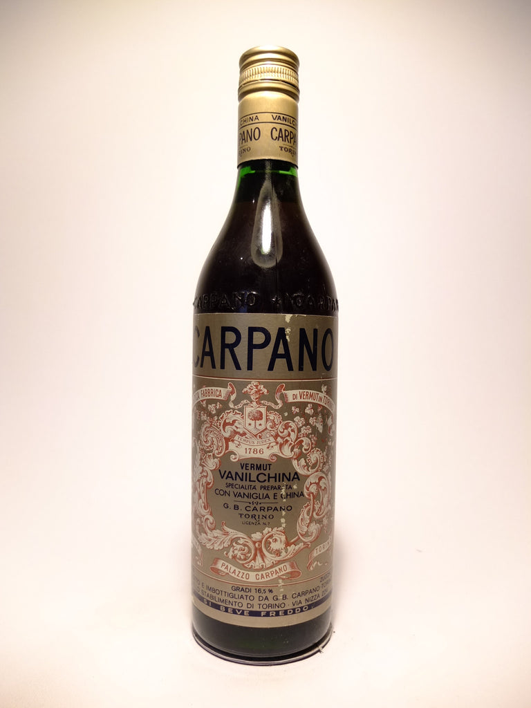 Carpano Vanilchina Vermut - 1970s (16.5%, 75cl)