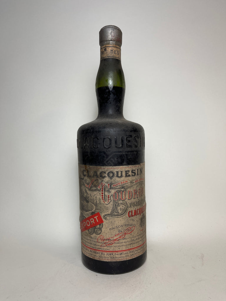 Clacquesin Goudron Liqueur - 1920s (ABV Not Stated, 100cl)