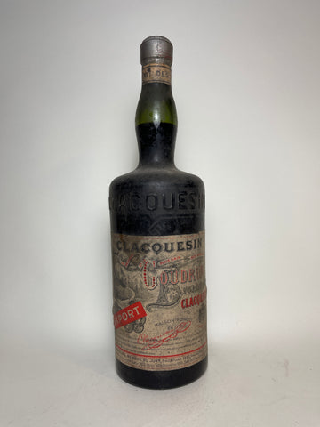 Clacquesin Goudron Liqueur - 1920s (ABV Not Stated, 100cl)