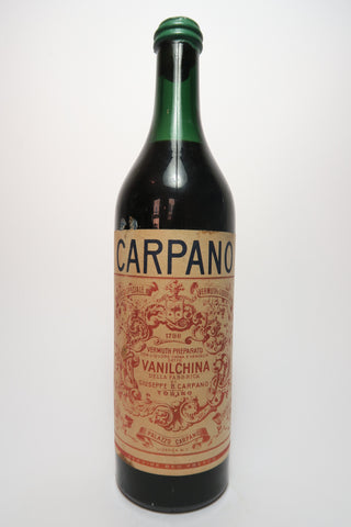 Carpano Vanilchina -  Dated 1950 (ABV Not Stated, 100cl)