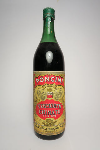 Francesco Poncini Vermouth Chinato	- 1960s (16.5%, 100cl)