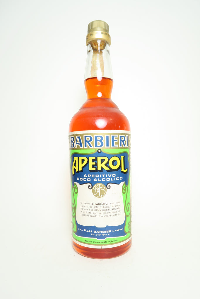Barbieri Aperol - 1980s (11%, 75cl)