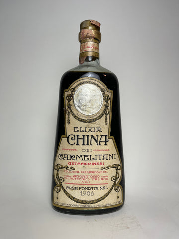 Chinotecnico's Elixir China dei Camelitani - 1960s (26%, 75cl)