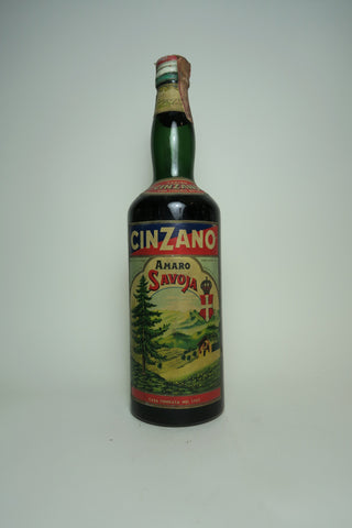 Cinzano Amaro Savoia - 1960s (34%, 100cl)