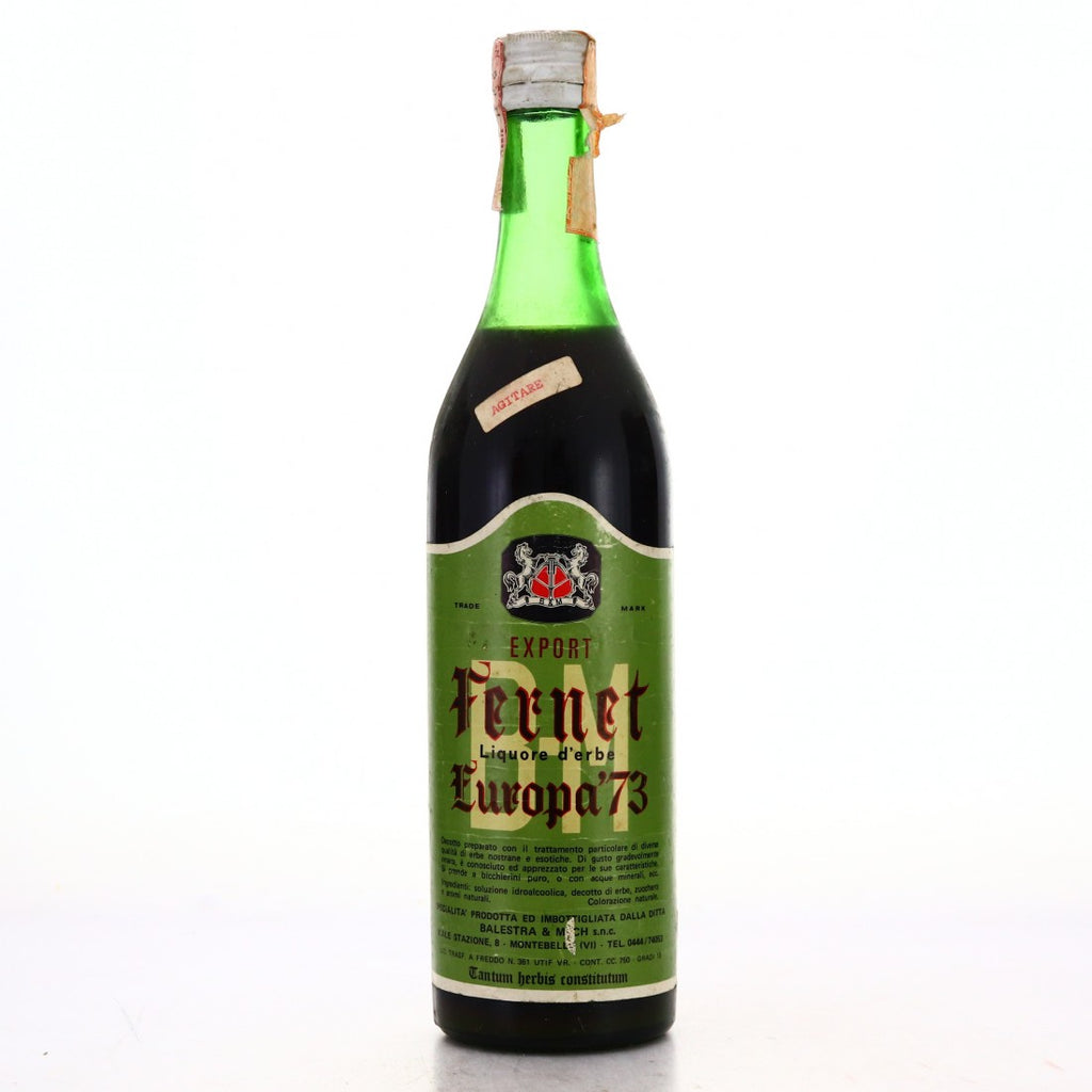 Balestra & Mech Fernet Europa '73 - 1973 (18%, 100cl)