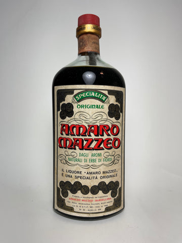 Arnaldo Mazzeo Amaro Mazzeo - 1970s (32%, 100cl)