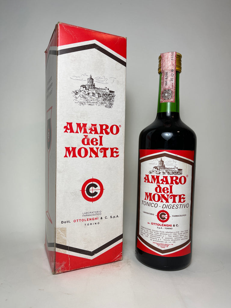 Ottolenghi Amaro del Monte - 1970s (21%, 75cl)