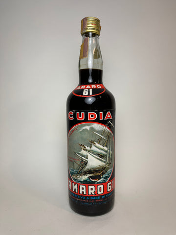 Pietro Cudia Amaro 61 - 1960s (16.5%, 100cl)