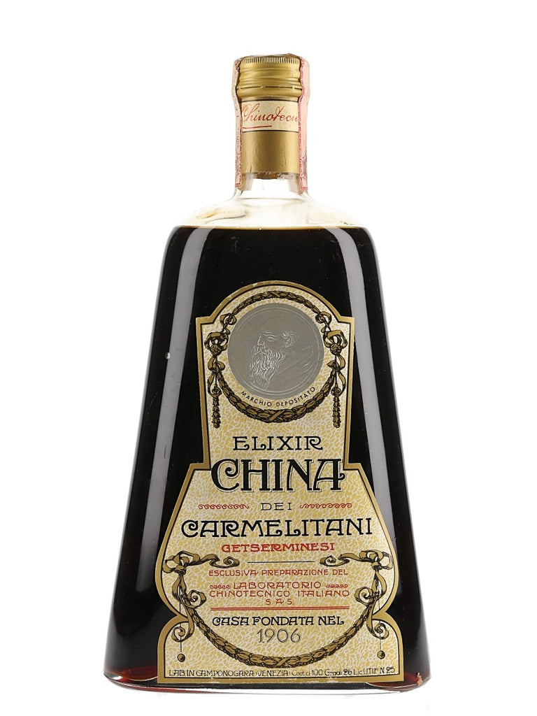 Chinotecnico's Elixir China dei Carmelitani - 1960s (26%, 100cl)