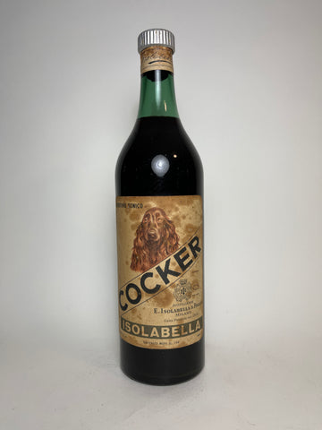 E. Isolabella Cocker Aperitivo Tonico - 1950s (21%, 100cl)