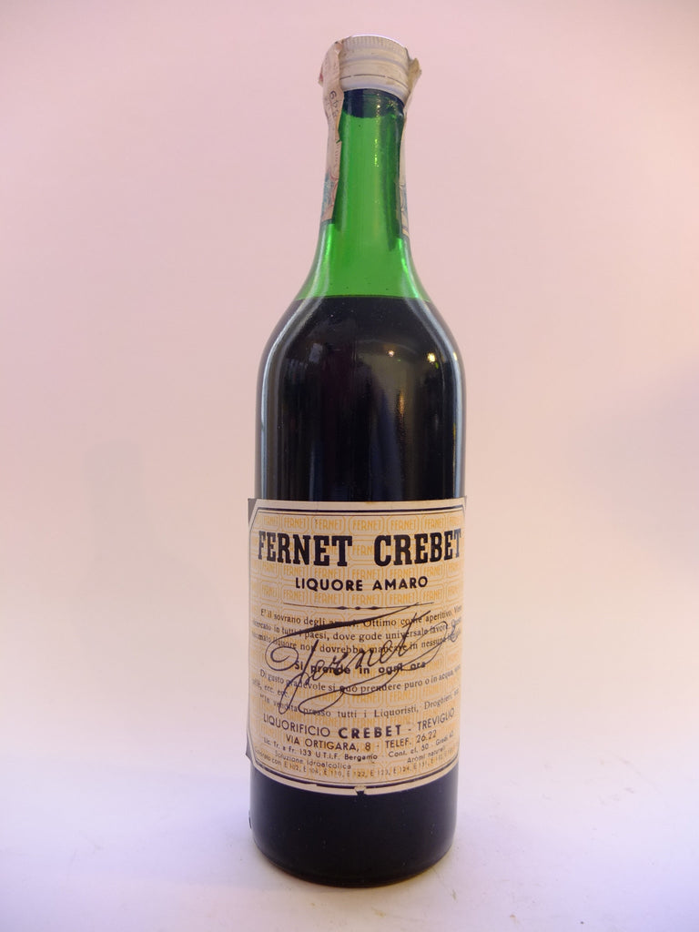 Fernet Crebet - 1970s (42%, 50cl)