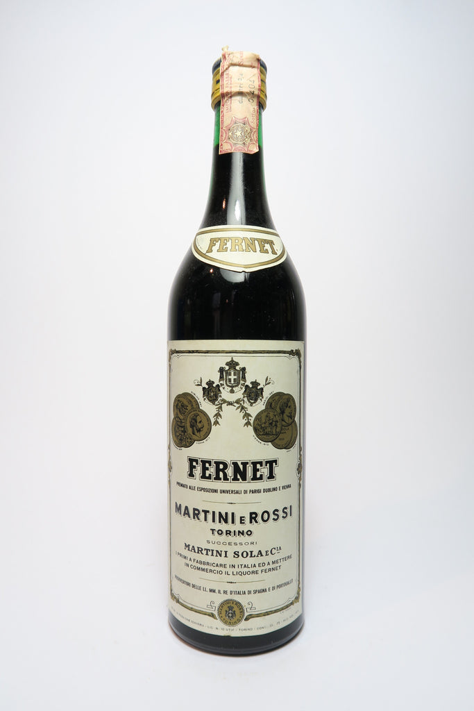 Martini & Rossi Fernet	- 1960s (ABV Unknown, 75cl)