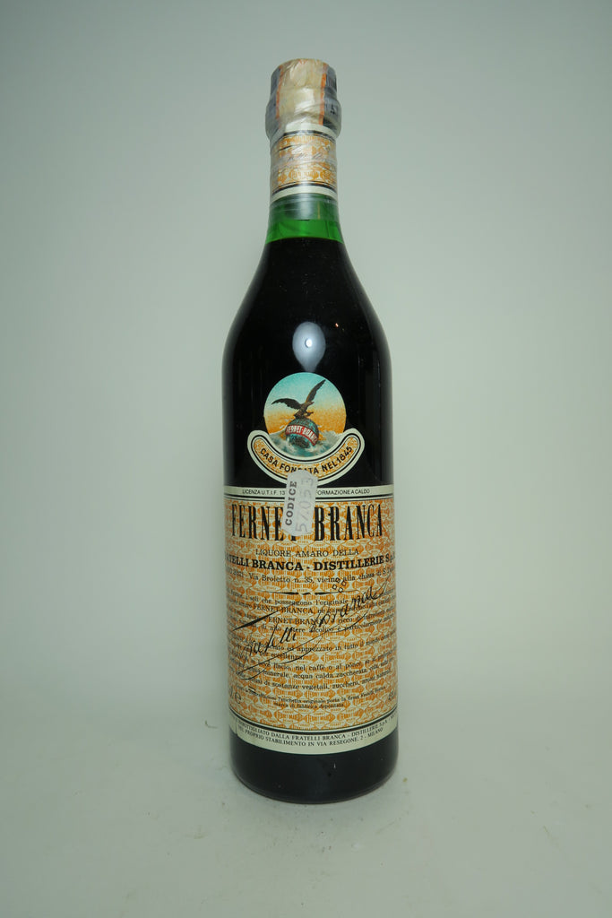 Fernet Branca - 1980s (45%, 75cl)
