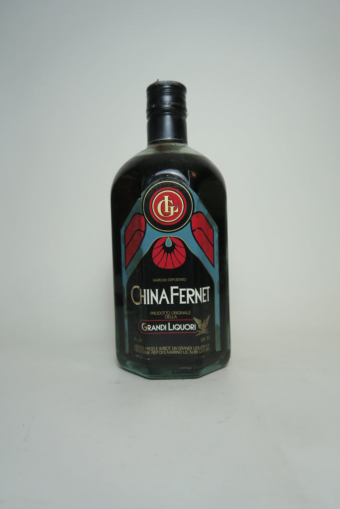 Grandi Liquore China Fernet - 1970s (33%, 75cl)
