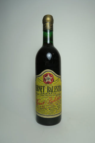 Fernet Balestra - 1960s (ABV Not Stated, 70cl)