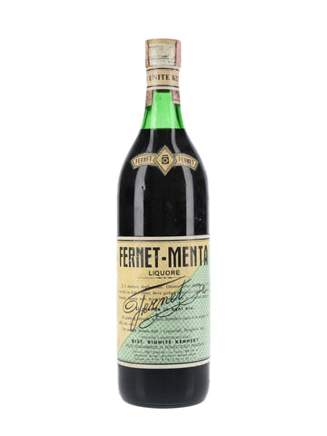 Riunite Kennedy Fernet Menta - 1960s (40%, 100cl)