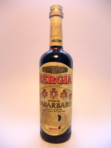 Bergia Rabarbaro - 1970s (16%, 70cl)