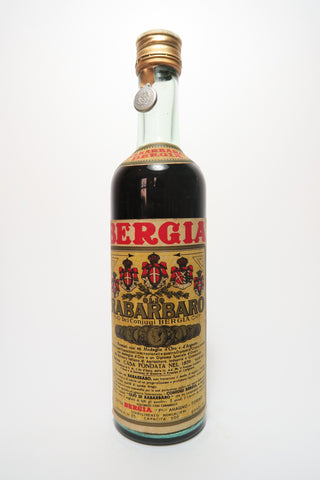 Bergia Olio Rabarbaro - 1949-59 (18%, 50cl)