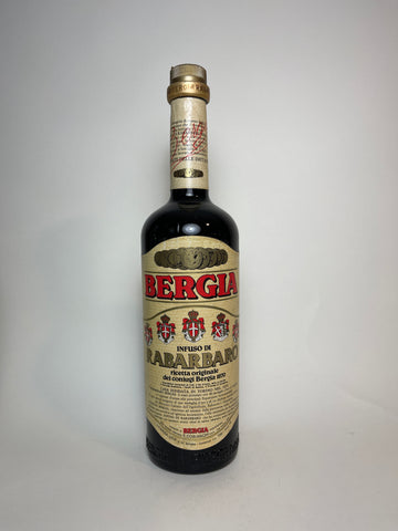 Bergia Rabarbaro - 1970s (16%, 75cl)