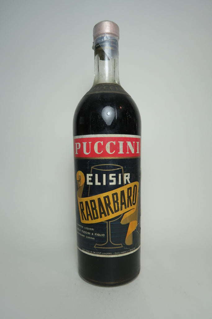 Carlo Puccini Elisir Rabarbaro - 1949-59 (16%, 100cl)