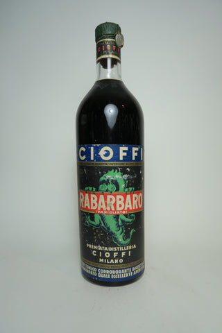 Cioffi Rabarbaro Vanigliato - 1949-59 (16%, 100cl)