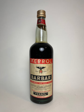 Ferrol Barbar Rabarbaro - 1960s (0%, 100cl)