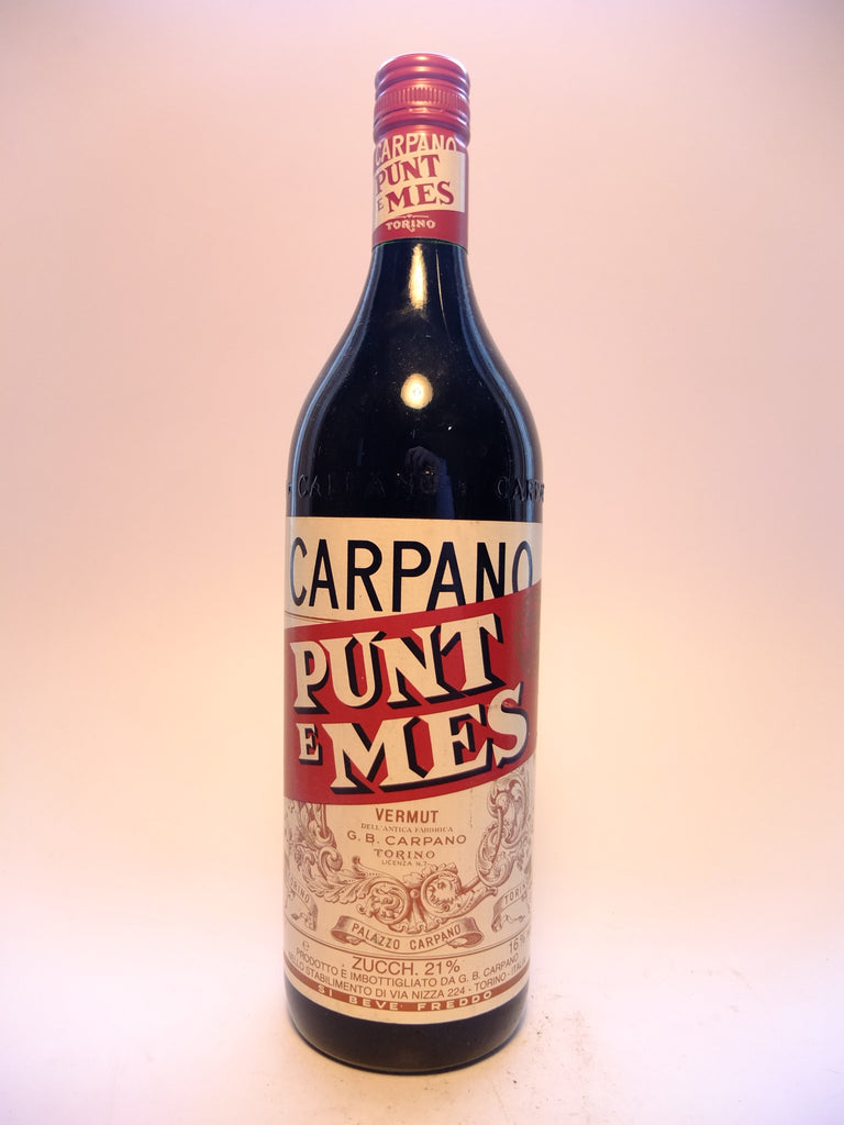 Carpano, Punt e Mes - 1980s (16%, 100cl)
