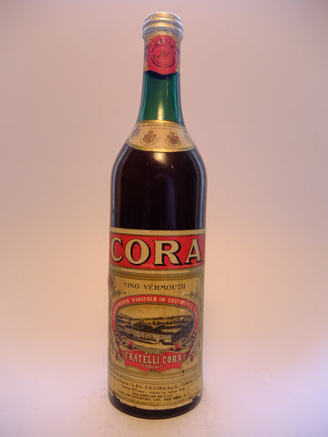 Cora Red Vermouth - 1940s (16%, 75.7cl)