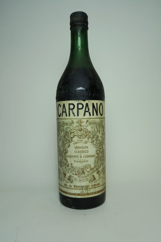 Carpano Vermuth Classico - 1960s (16%, 100cl)