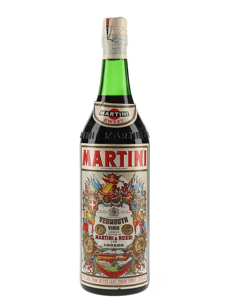 Martini & Rossi Sweet Red Vermouth - 1960s (17%, 88cl)