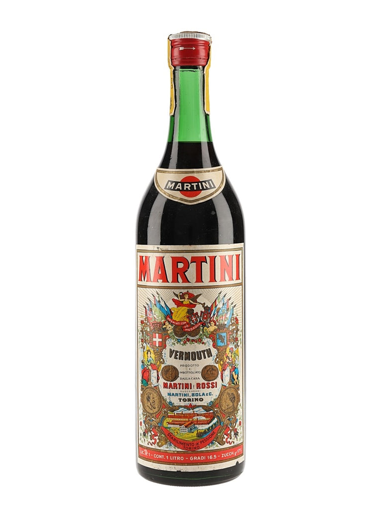 Martini & Rossi Sweet Red Vermouth - 1960s (16.5%, 100cl)