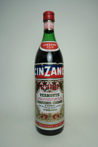 Cinzano Sweet Red Vermouth - 1970s (16%, 93cl)