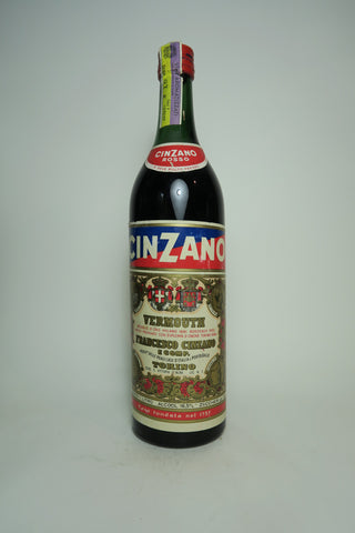 Cinzano Sweet Red Vermouth - 1960s (17%, 100cl)