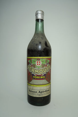 Torino Sweet Red Vermouth - 1950s (ABV Not Stated, 100cl)