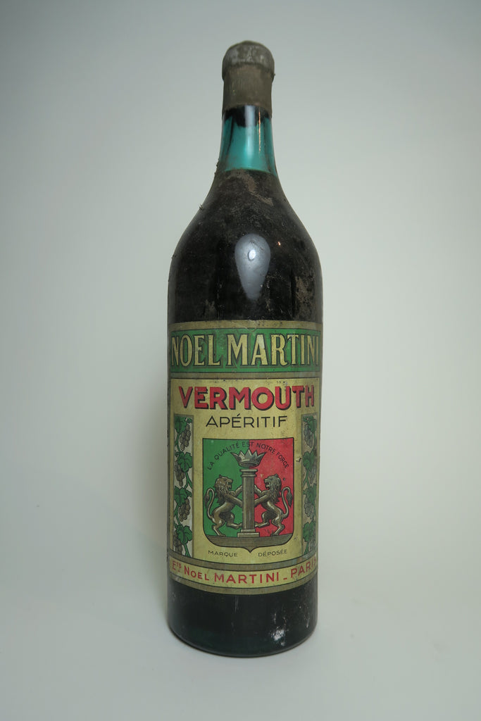 Noel Martini Sweet Red Vermouth Apéritif - 1930s (ABV Not Stated, 100cl)