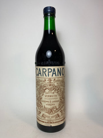 Carpano Vermuth Classico - 1950s (16.5%, 100cl)