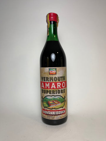 Giovanni Bosca Vermouth Amaro Superiore - 1970s (16.5%, 100cl)