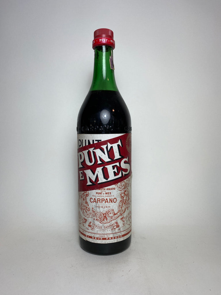 Carpano 'Punt e Mes' Vermuth Amaro - 1960s (16.5%, 100cl)