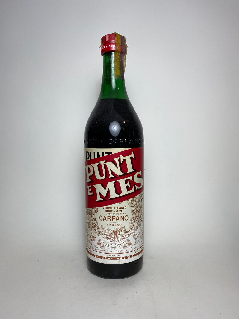 Carpano 'Punt e Mes' Vermuth Amaro - 1960s (16.5%, 100cl)