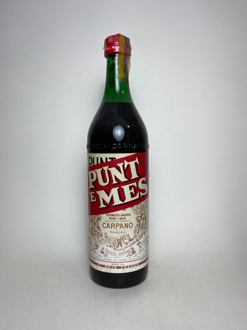 Carpano 'Punt e Mes' Vermuth Amaro - 1960s (16.5%, 100cl)