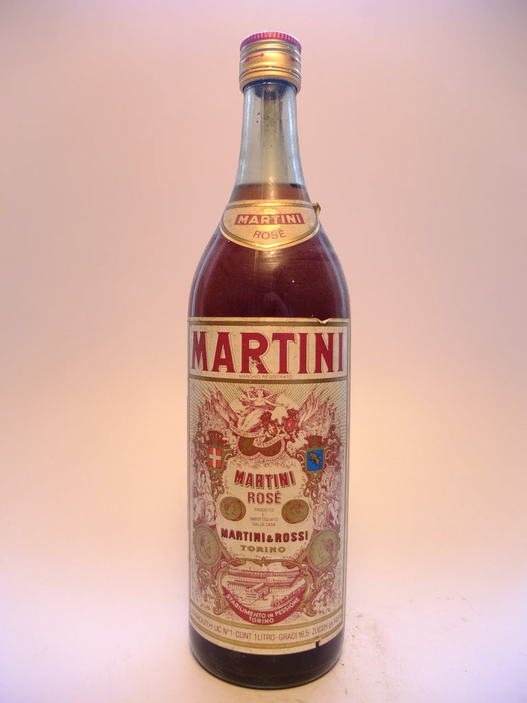 Martini & Rossi Rosé Vermouth - 1970s (16.5%, 100cl)