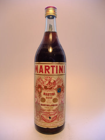 Martini & Rossi Rosé Vermouth - 1970s (16.5%, 100cl)
