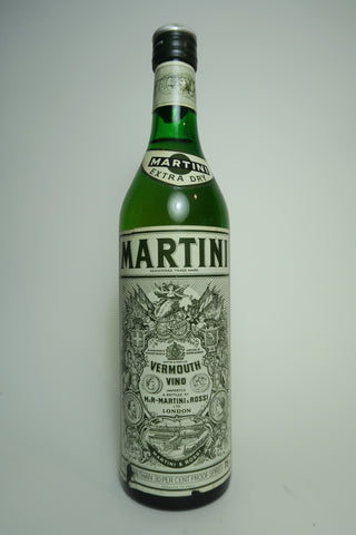 Martini & Rossi Extra Dry White Vermouth - 1970s (30%, 75cl)